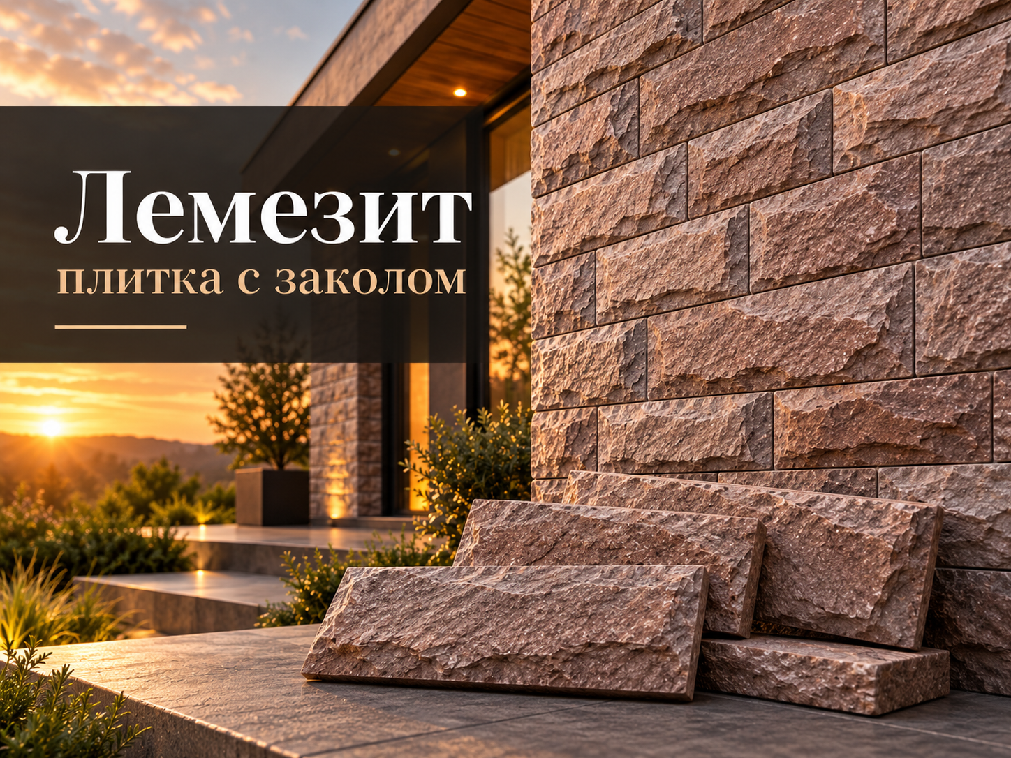 Лемезит плитка с заколом: размеры, применение и особенности облицовки